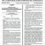 Gaceta Oficial Extraordinaria Ley de Reforma de la Ley Orgánica de Hidrocarburos.