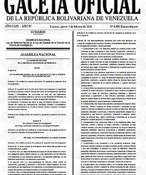 Gaceta Oficial Extraordinaria #6980 05/02/2026 1 Gaceta Oficial Extraordinaria
