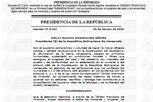 Gaceta Oficial Extraordinaria #6983 08/02/2026 7 Gaceta Oficial Extraordinaria