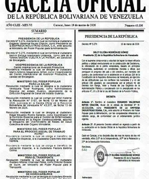 Gaceta Oficial