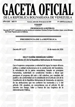 Gaceta Oficial Extraordinaria