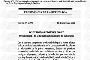 Gaceta Oficial Extraordinaria #7001 18/03/2026 10 Gaceta Oficial Extraordinaria