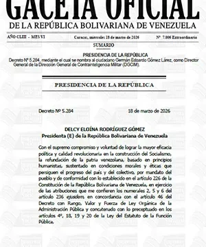 Gaceta Oficial Extraordinaria