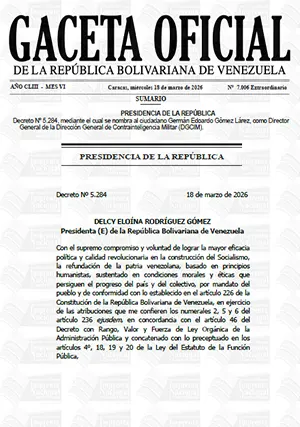 Gaceta Oficial Extraordinaria