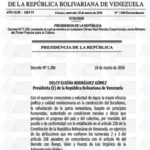 Gaceta Oficial Extraordinaria