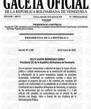 Gaceta Oficial Extraordinaria