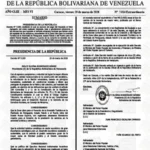 Gaceta Oficial Extraordinaria