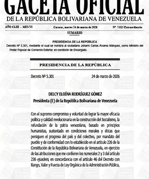Gaceta Oficial Extraordinaria