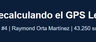 Recalculando el GPS Legal Boletín Legal #4 Abril 2024