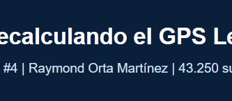 Recalculando el GPS Legal Boletín Legal #4 Abril 2024