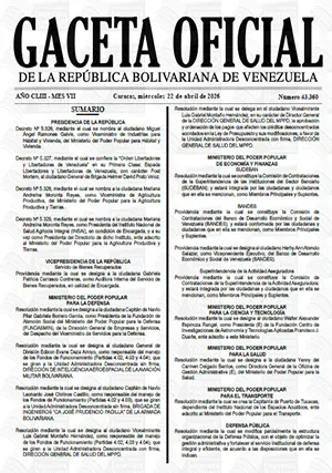 Gaceta Oficial
