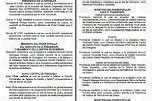 Gaceta Oficial #43361 23/04/2026 13 Gaceta Oficial