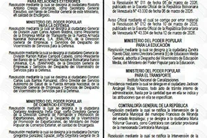 Gaceta Oficial #43362 24/04/2026 12 Gaceta Oficial