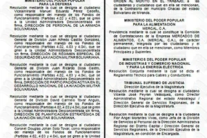 Gaceta Oficial #43367 04/05/2026 6 Gaceta Oficial