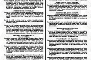 Gaceta Oficial #43368 05/05/2026 5 Gaceta Oficial