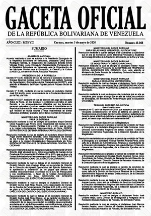 Gaceta Oficial