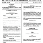 Gaceta Oficial Extraordinaria