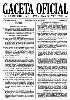 Gaceta Oficial