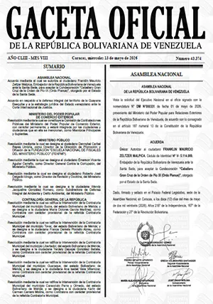 Gaceta Oficial
