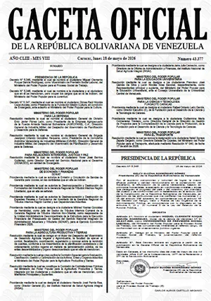 Gaceta Oficial