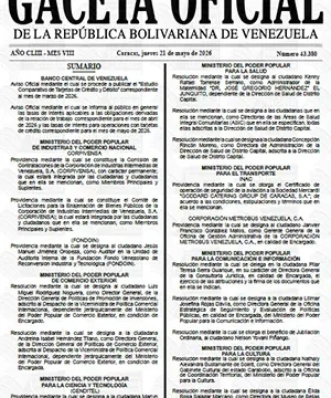 Gaceta Oficial