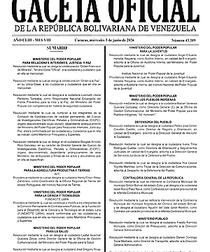 Gaceta Oficial