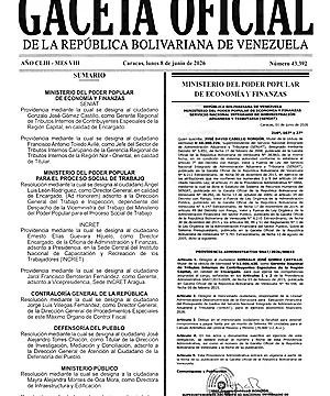 Gaceta Oficial