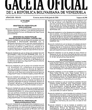 Gaceta Oficial