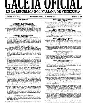 Gaceta Oficial
