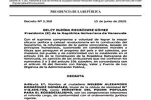 Gaceta Oficial Extraordinaria