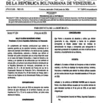 Gaceta Oficial Extraordinaria
