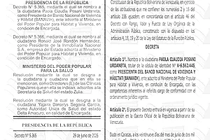 Gaceta Oficial #43404 29/06/2026 5 Gaceta Oficial