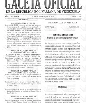 Gaceta Oficial
