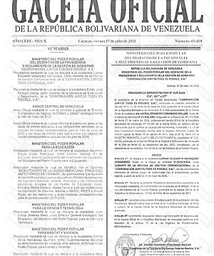 Gaceta Oficial