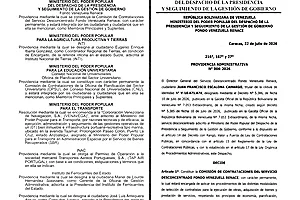 Gaceta Oficial #43422 23/07/2026 5 Gaceta Oficial