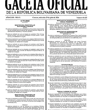 Gaceta Oficial