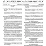 Gaceta Oficial