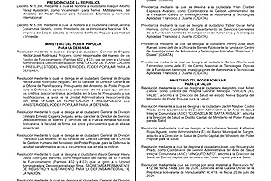 Gaceta Oficial #43426 30/07/2026 8 Gaceta Oficial
