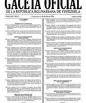 Gaceta Oficial