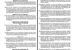 Gaceta Oficial #43427 31/07/2026 7 Gaceta Oficial
