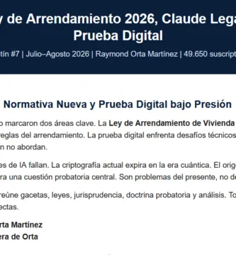 Boletín #7 - Ley de Arrendamiento 2026, Claude Legal y Prueba Digital 1 Boletín #7 - Ley de Arrendamiento 2026, Claude Legal y Prueba Digital