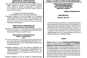 Gaceta Oficial #43438 17/08/2026 6 Gaceta Oficial