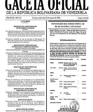 Gaceta Oficial
