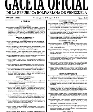 Gaceta Oficial