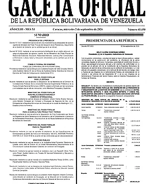 Gaceta Oficial