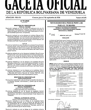 Gaceta Oficial