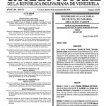 Gaceta Oficial