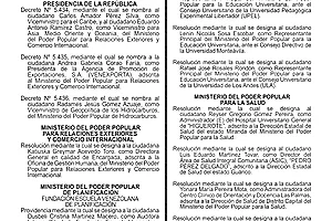 Gaceta Oficial #43458 14/09/2026 7 Gaceta Oficial