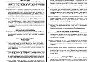 Gaceta Oficial #43460 16/09/2026 5 Gaceta Oficial