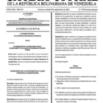 Gaceta Oficial Extraordinaria